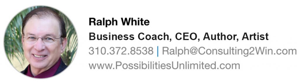 Ralph White, CEO, Author, Artist