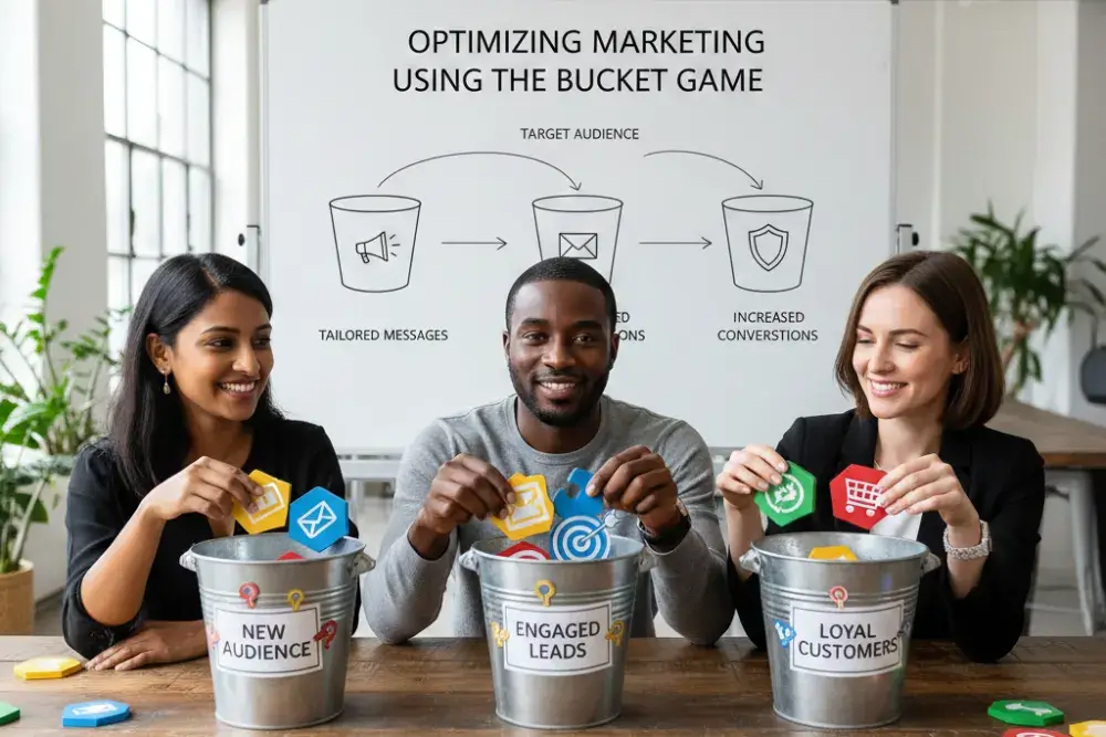 Optimizing Marketing Using the Bucket Game